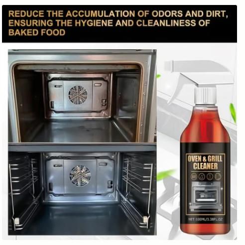 Oven & Grill Cleaner Spray 120 ml (Pack of 2)