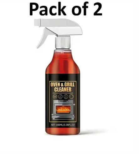 Oven & Grill Cleaner Spray 120 ml (Pack of 2)